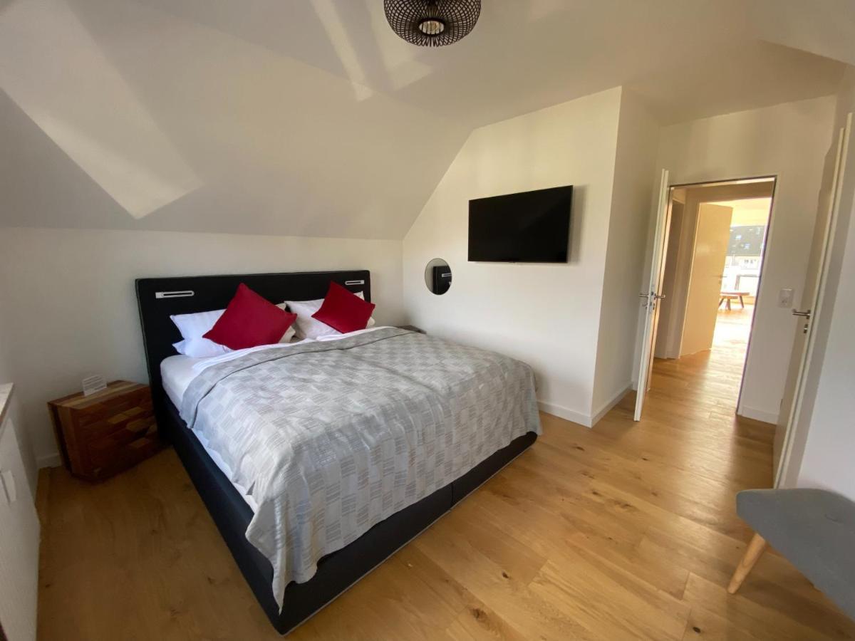 Beach House II - Penthousewohnung In Bestlage Mit Sonniger Dachterrasse Und Top Meerblick Harrislee Eksteriør bilde