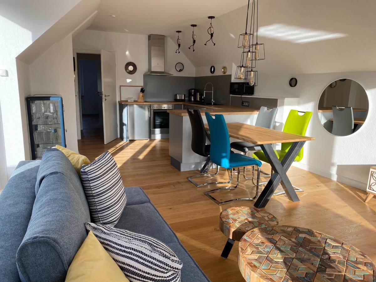 Beach House II - Penthousewohnung In Bestlage Mit Sonniger Dachterrasse Und Top Meerblick Harrislee Eksteriør bilde
