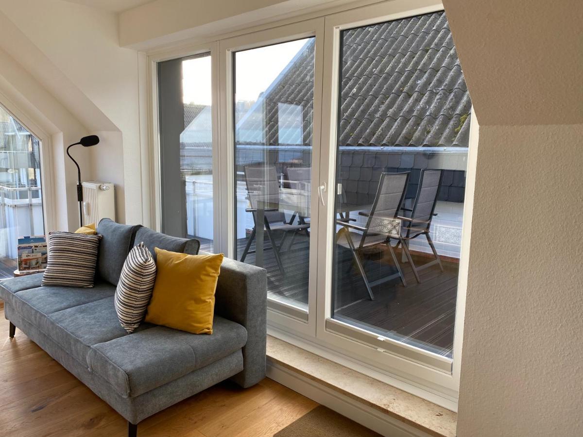 Beach House II - Penthousewohnung In Bestlage Mit Sonniger Dachterrasse Und Top Meerblick Harrislee Eksteriør bilde
